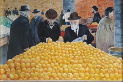 Judíos ortodoxos en el Mercado
