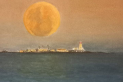 La Luna sobre Isla de Flores