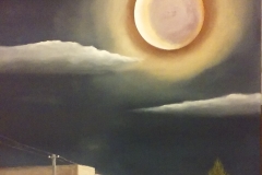 Las Flores con Luna LLena
